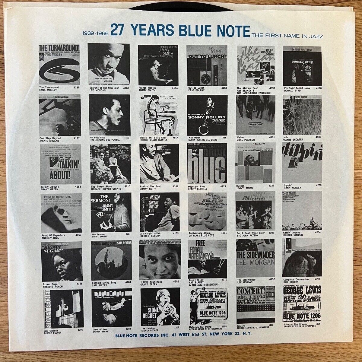 Sidney Bechet - Le Fabuleux... / Presses américaines. 197?- Blue Note - (M-/VG+)
