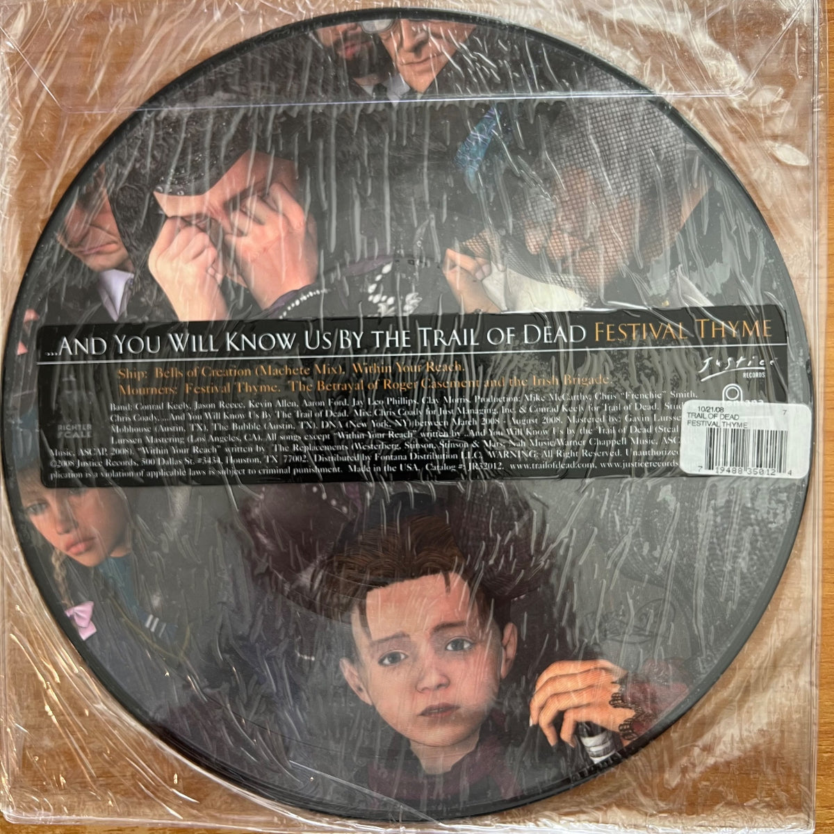 And You Will Know Us By The Trail Of Dead - Festival Thyme / 10" EP - 1. US-Press. 2008 - (Mint & Sealed)