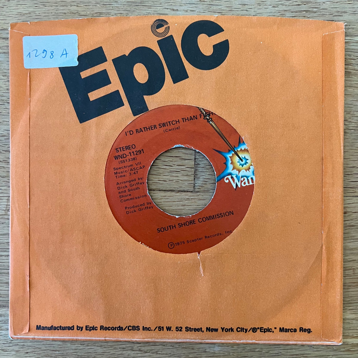 South Shore Commission - We're On The Right Track / 1. US-Press. 1975 - (M-/VG++)