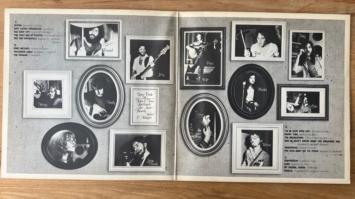 Alpha Omega - A Life / 1. Swiss-Press. 1977-  Incl. Poster - TOP