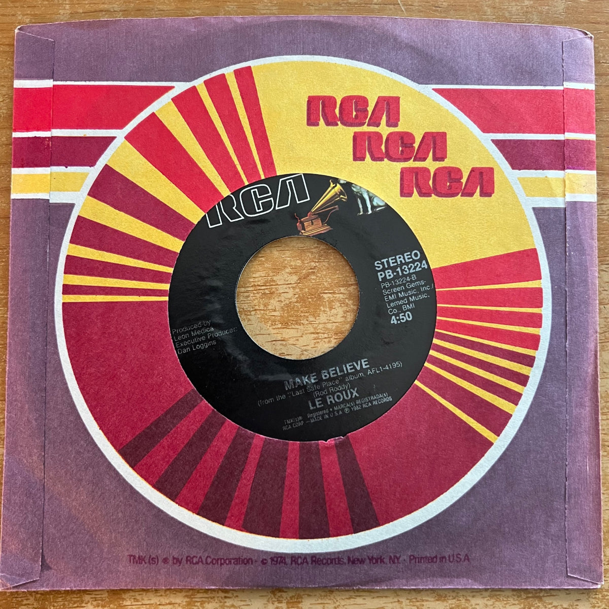 Le Roux - The Last safe Place On Earth / 1. US-Press. 1982 - (M-/VG++)