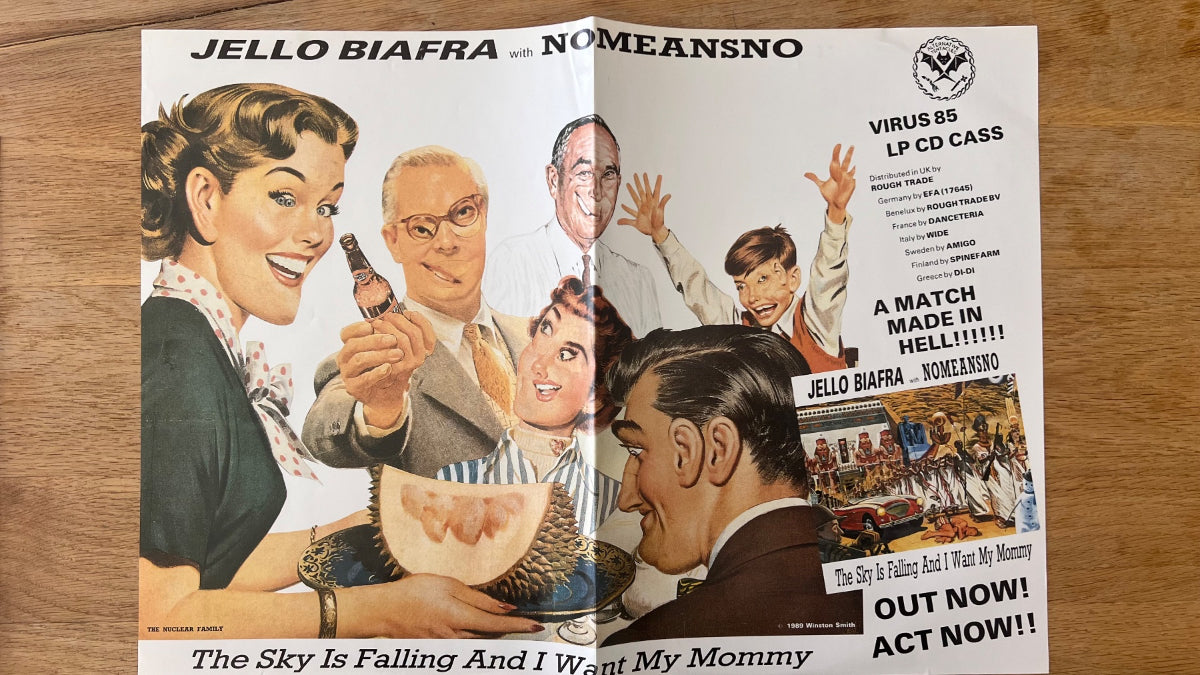 Jello Biafra -High Priest Of Harmful Matter, Tales From The Trial / 2 LP - 1. UK-Press. 1989 - (M-/M-)