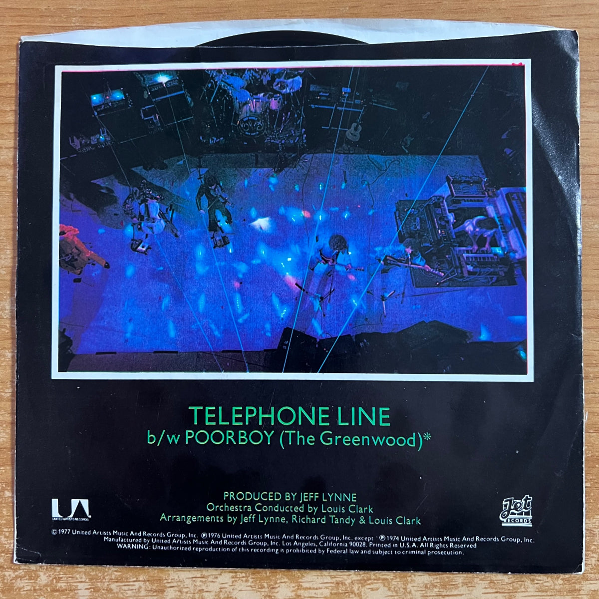 Electric Light Orchestra - Telephone Line / 1. US-Press. 1977 - (M-/VG++)