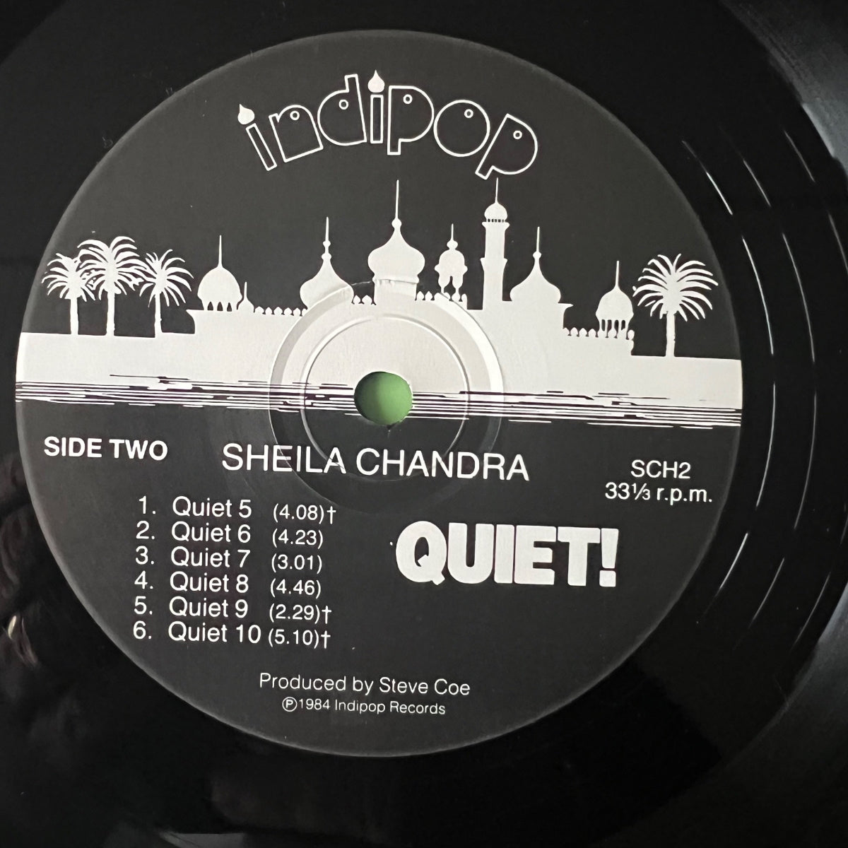Sheila Chandra - Quiet! / 1. UK-Press. 1984 - (M-/M-)