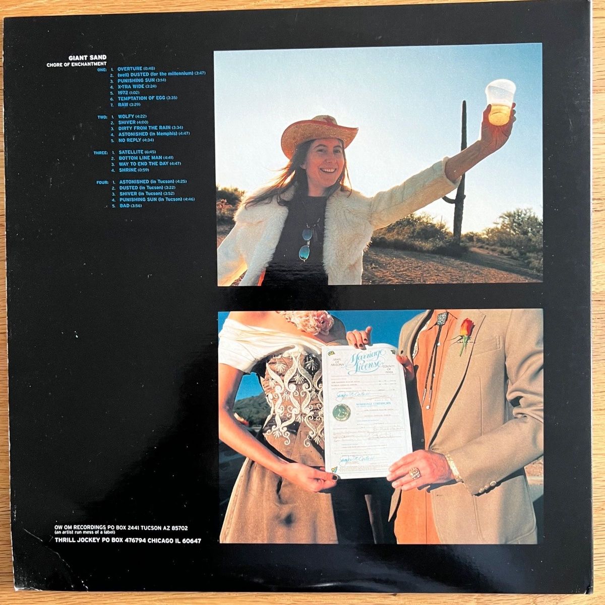 Giant Sand - Chore Of Enchantment / 1. US-Press. 2000 - (M-/VG++)