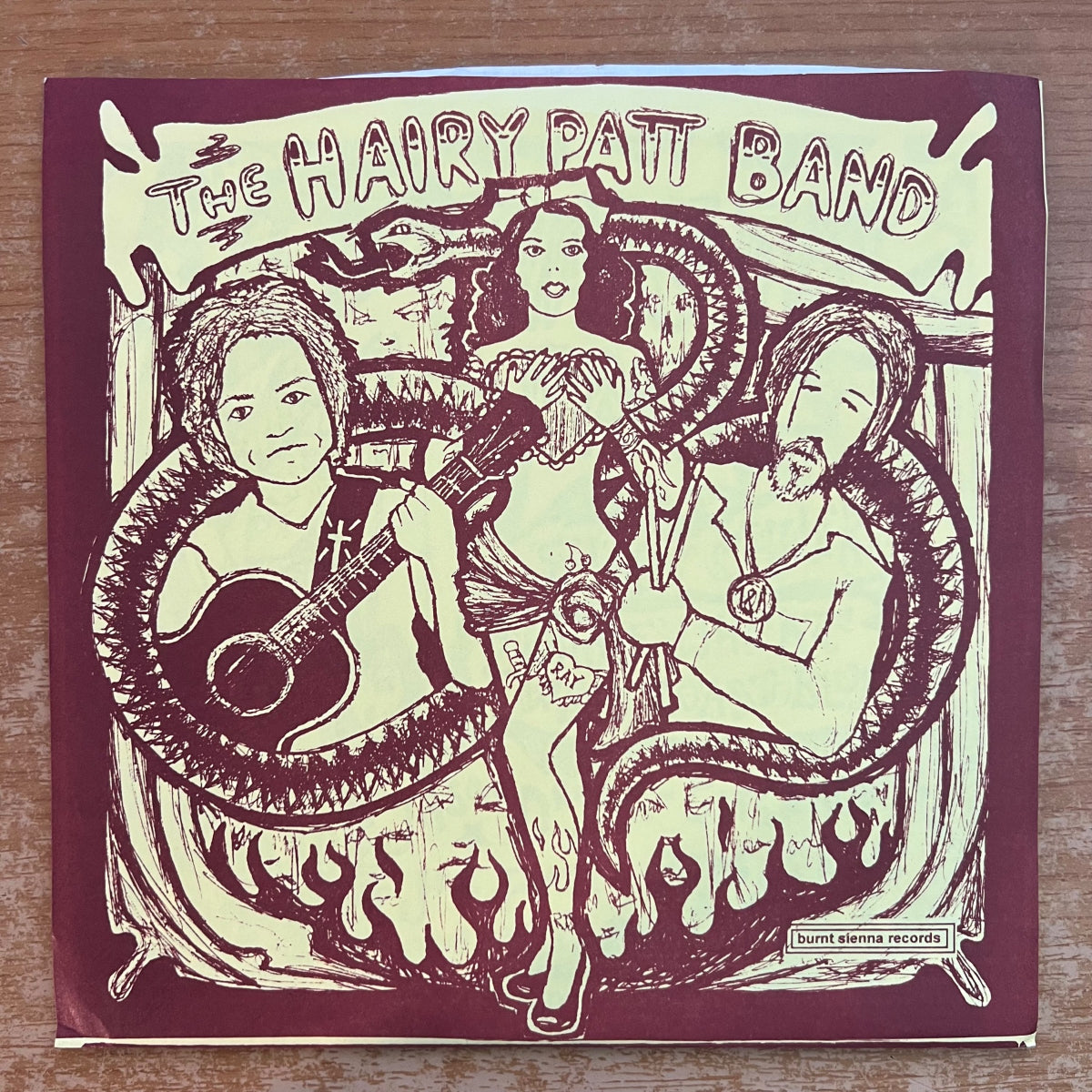 Hairy Patt, White Outs - Split 7" EP / 1. US-Press. 1997 -(M-/M-)
