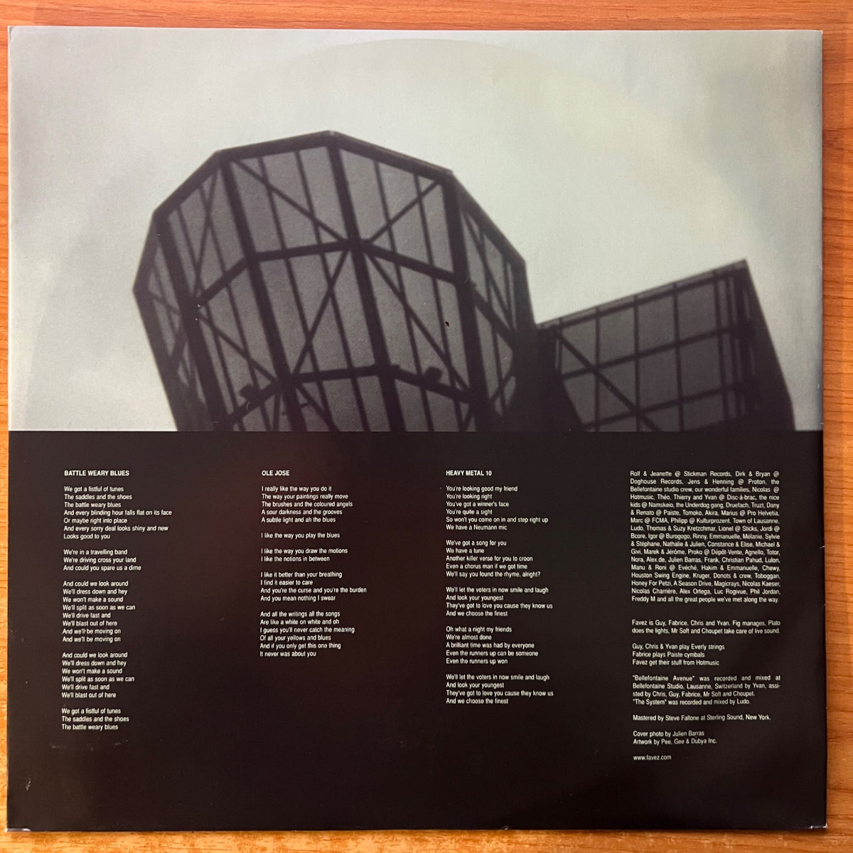 Favez - Bellefontaine Avenue / 1. D-Press. 2003 - (Mint / M-)