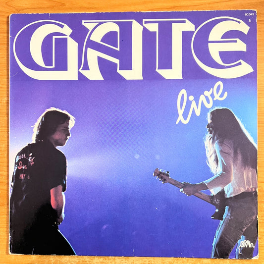 Gate - Live / 1. D-Press. 1977 - (M-/VG+)