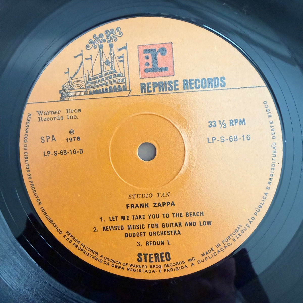 Frank Zappa - Studio Tan / 1. Portugal-Press. 1978 - (M-/M-)