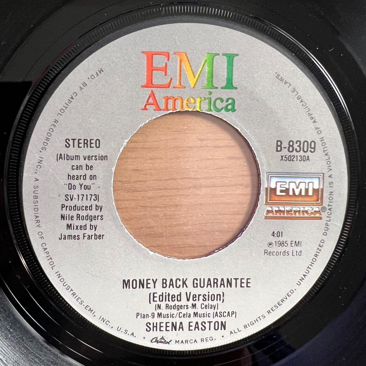 Sheena Easton - Jimmy Mack / 1. US-Press. 1986 - (M-/M-)