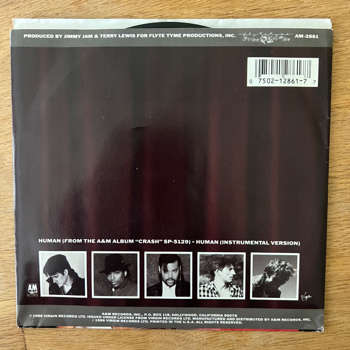 Human League - Human / 1. US-Press. 1986 - (M-/M-)