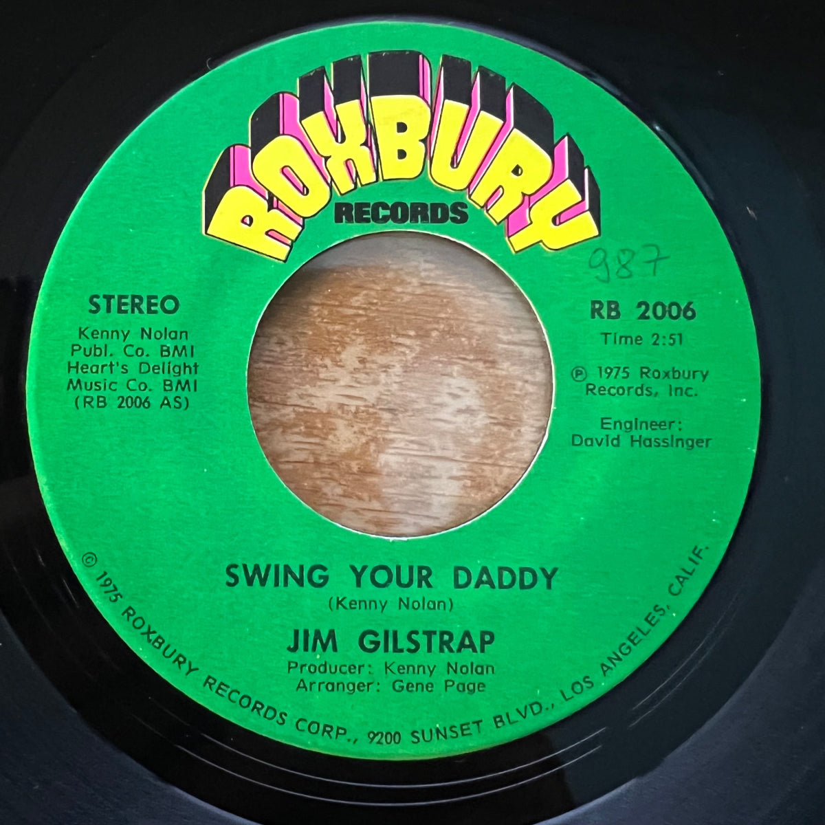 Jim Gilstrap - Swing Your Daddy / 1. US-Press. 1975 - (VG++/Neutral)