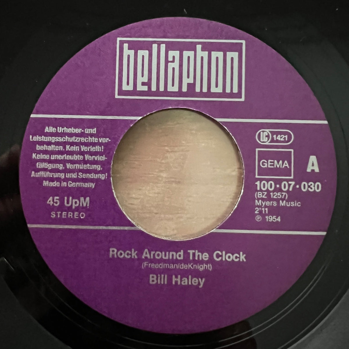 Bill Haley - Rock Around The Clock / D-Press. 1980 - (VG++/VG++)