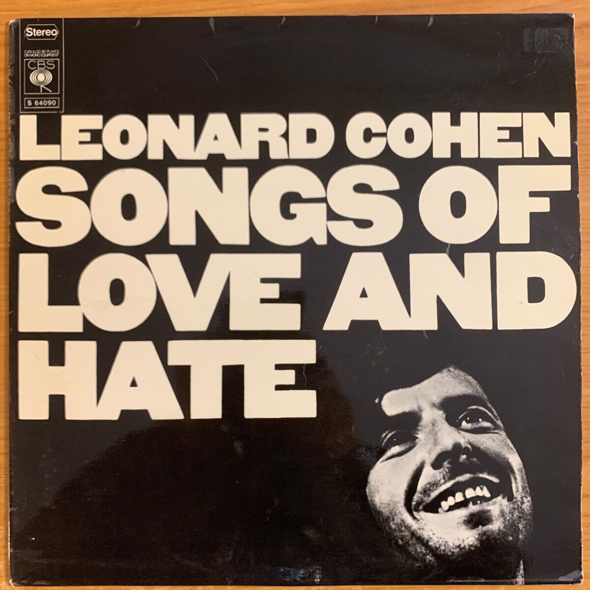 Leonard Cohen - Songs Of Love And Hate / 1. NL Press. 1971 - (VG++/VG+)