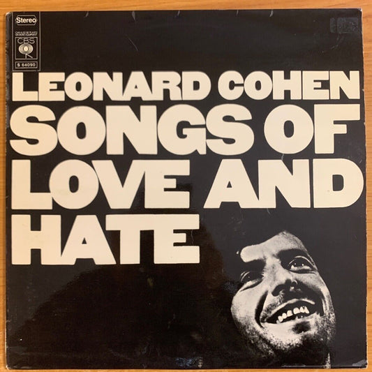 Leonard Cohen - Songs Of Love And Hate / 1. NL Press. 1971 - (VG++/VG+)