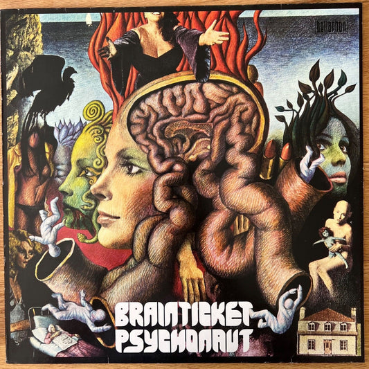 Brainticket - Psychonaut / D-Press. 1976 - (M-/M-)