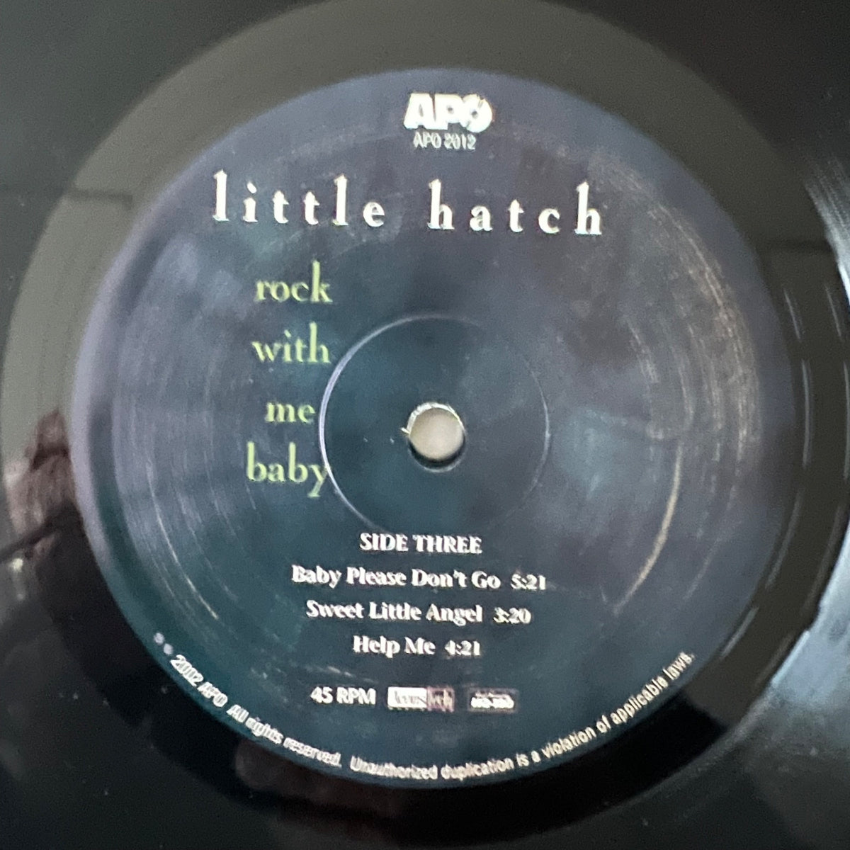 Little Hatch - Rock With Me Baby / 2 LP - 1. US-Press. 2003 - (Mint)