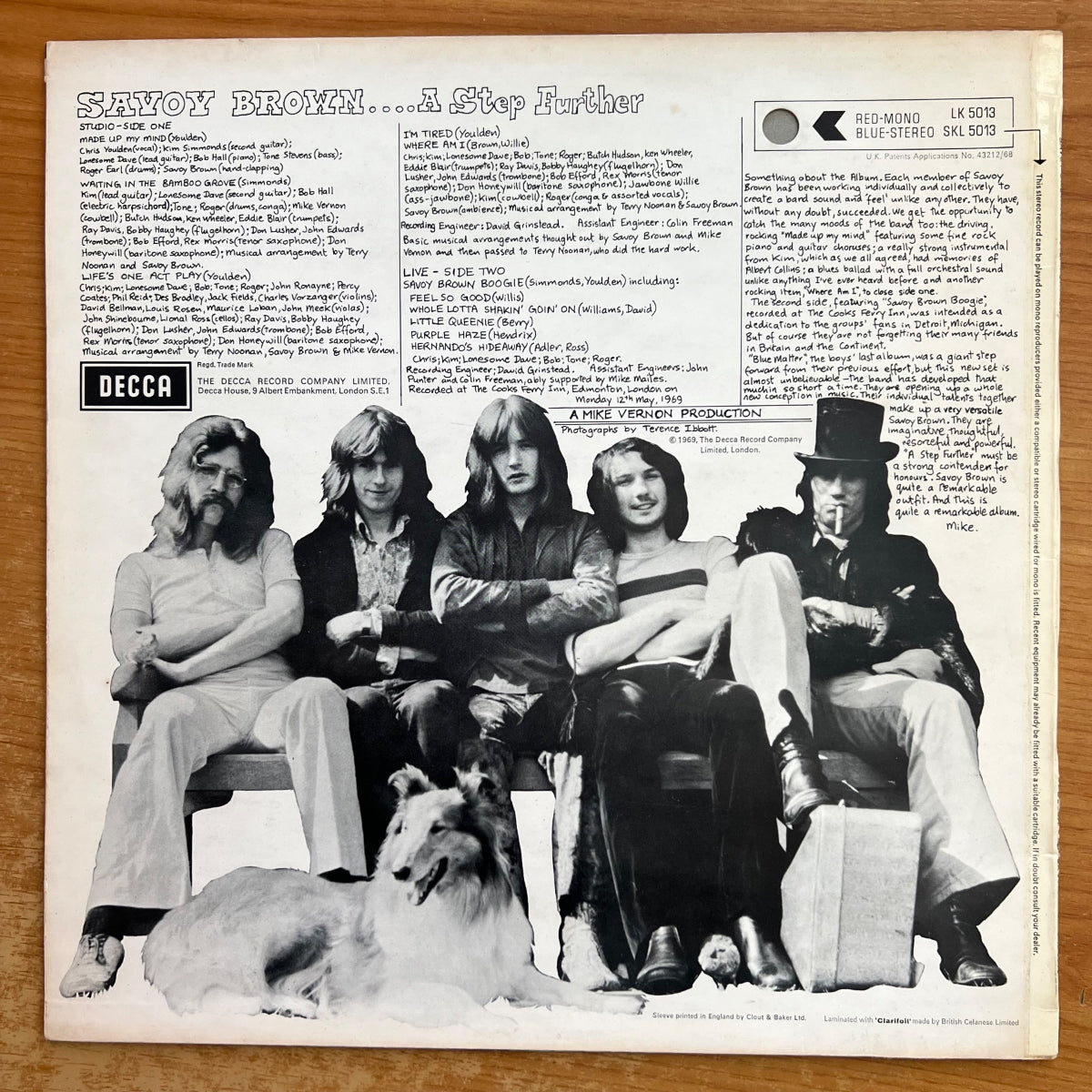 Savoy Brown - A Step Further / 1. UK-Press. 1969 - (M-/M-)