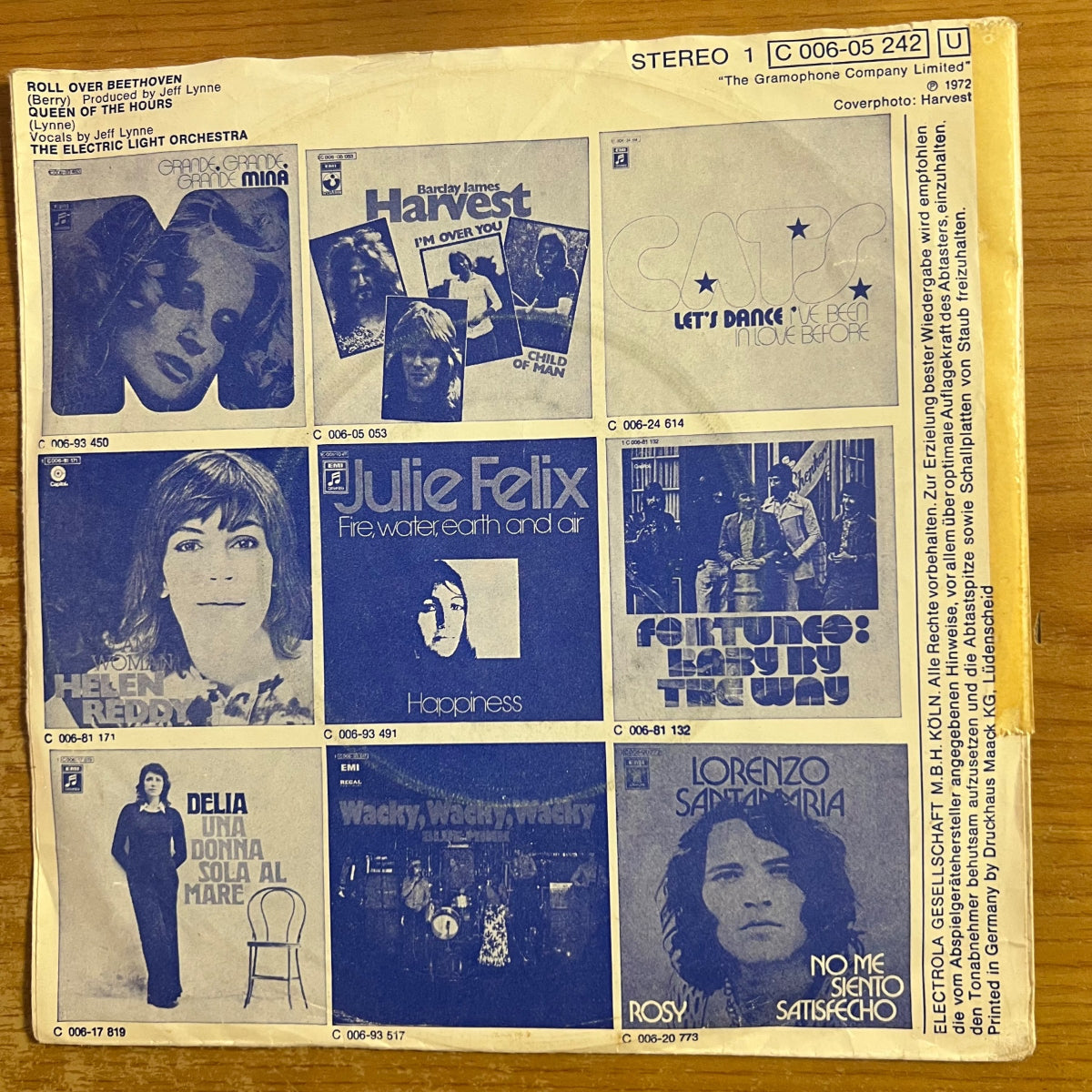 Electric Light Orchestra - Roll Over Beethoven / 1. D-Press. 1973 - (M-/VG)