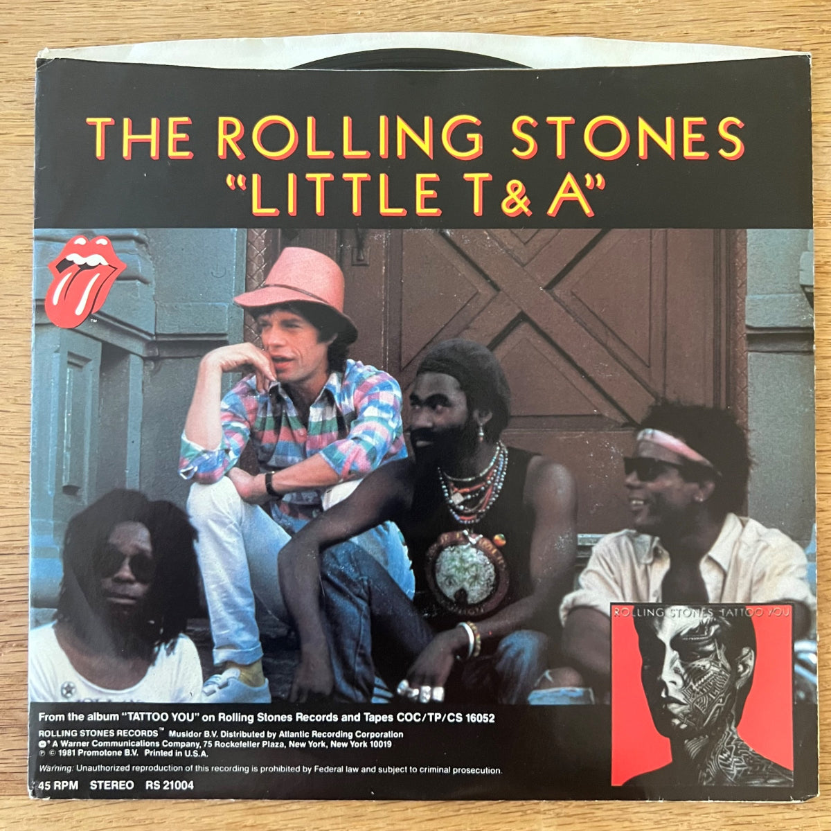 Rolling Stones - Waiting On A Friend / 1. US-Press. 1981 - (M-/VG++)