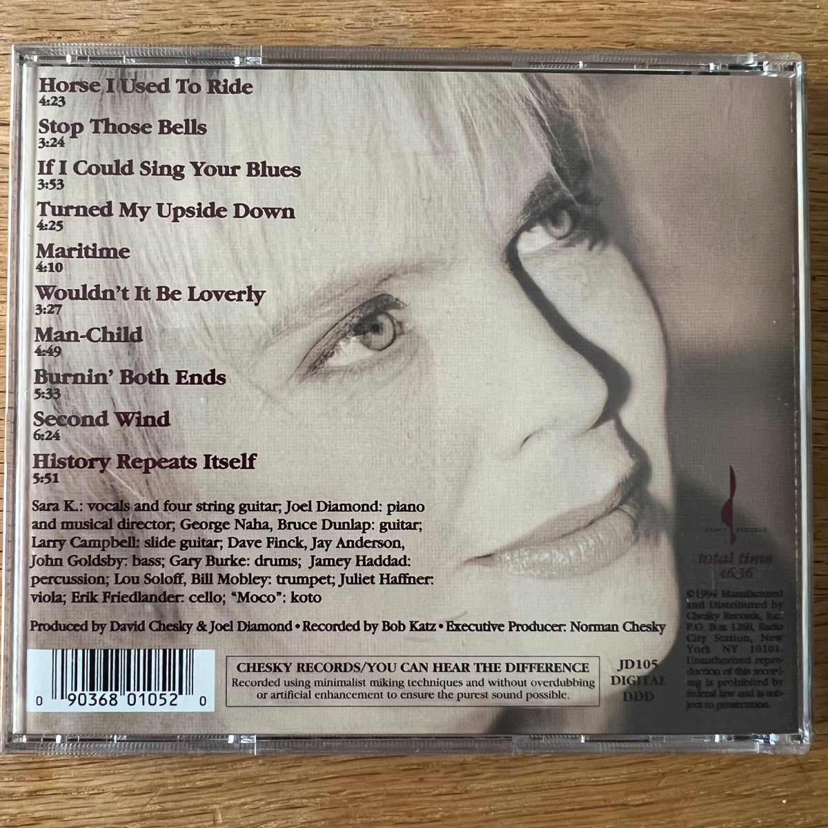 Sara K. - Play On Words / CD - 1st US Press. 1994 - (M-/M-)
