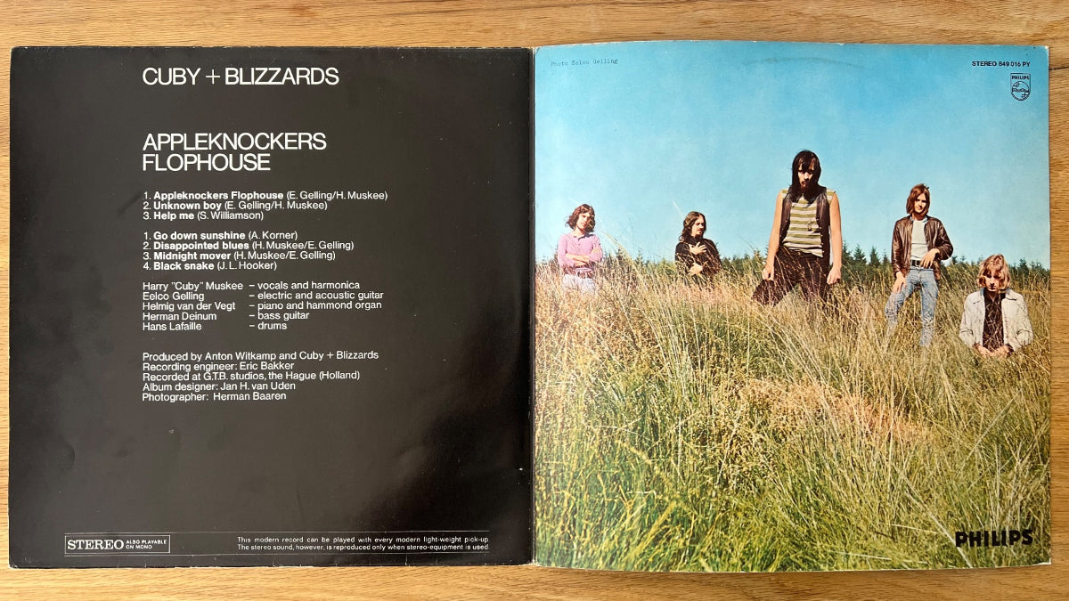 Cuby & Blizzards - Appleknockers Flophouse / 1. NL-Press. 1969 - (M-/VG++)