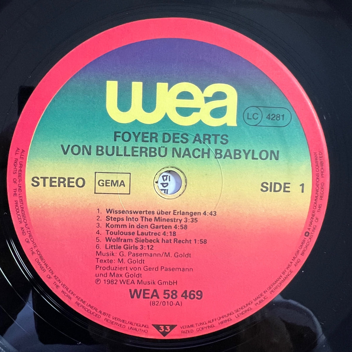 Foyer Des Arts - Von Bullerbü Nach Babylon / 1. D-Press. 1982 - (M-/VG++)