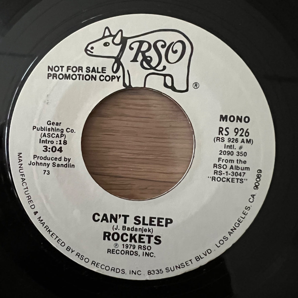 Rockets - Can't Sleep / US-Promo 1979 - (M-/Neutral)