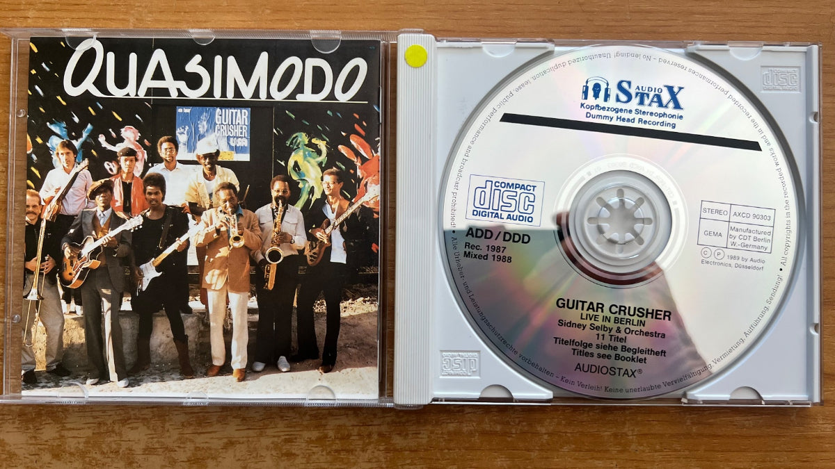 Guitar Crusher - Live At The Quasimodo, Berlin / CD - 1. D-Press. 1989 - (M-/M-)