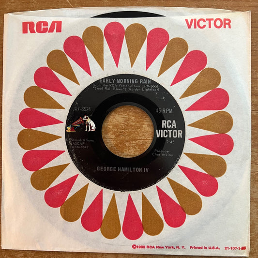 George Hamilton IV - Early Morning Rain / 1. US-Press. 1966 - (VG+/VG++)