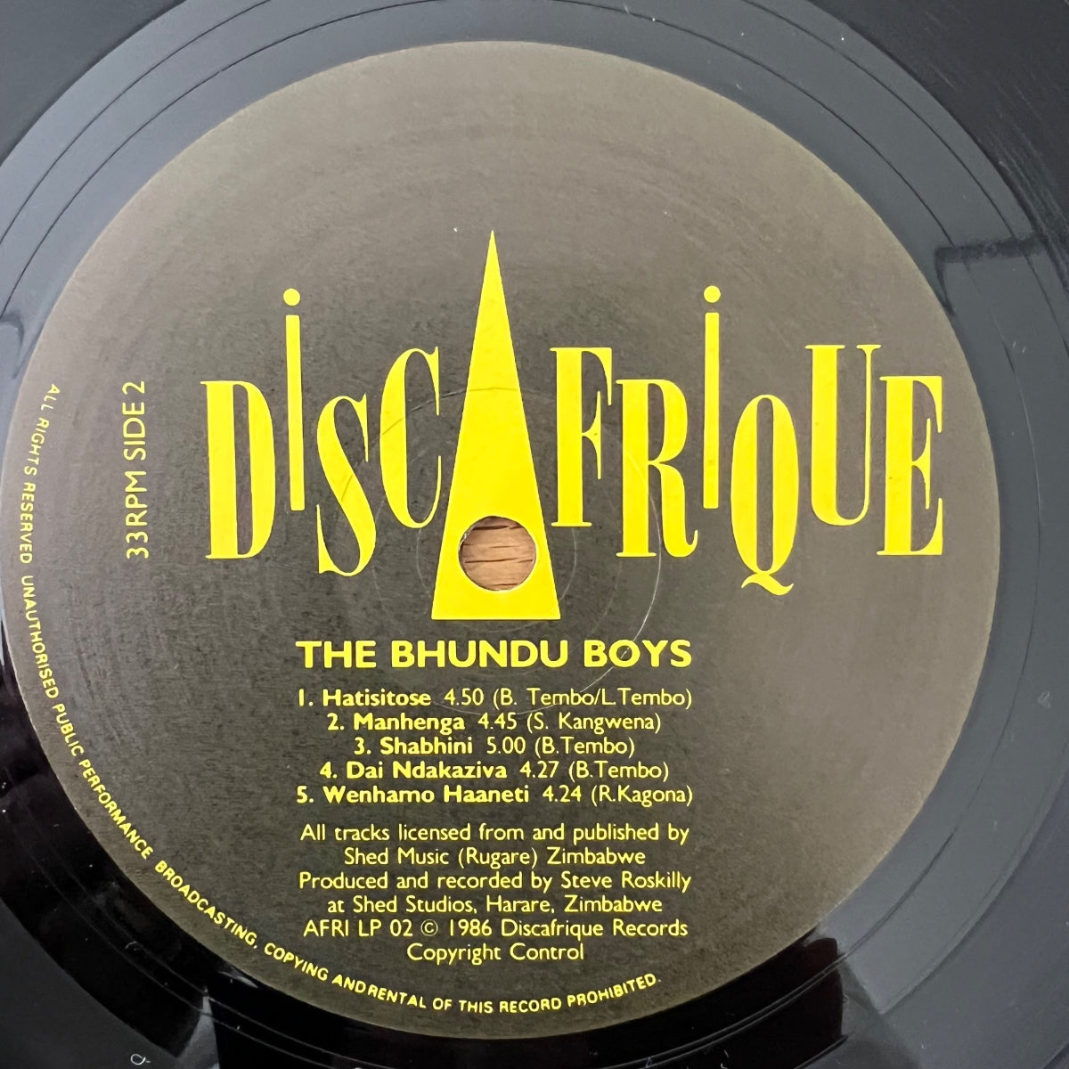 Bound Boys - Shabini / 1. EU-Press. 1986 - (M-/VG++)