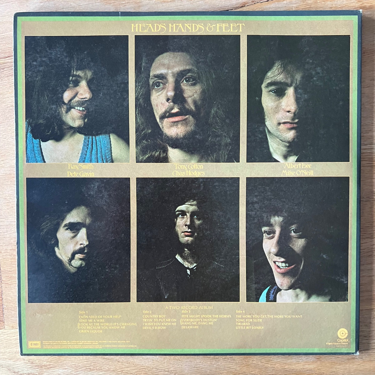 Heads Hands & feet - Same / 2 LP - 1. US-Press. 1971 - (M-/VG++)