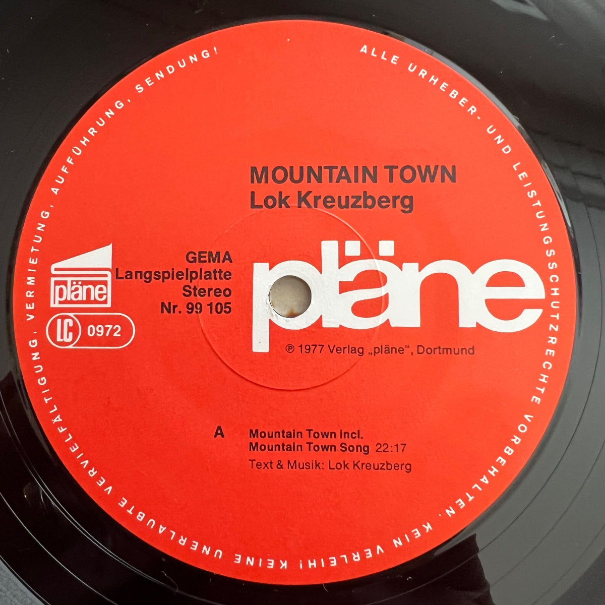 Lok Kreuzberg - Mountain Town / 1. D-Press. 1977 - (M-/VG++)