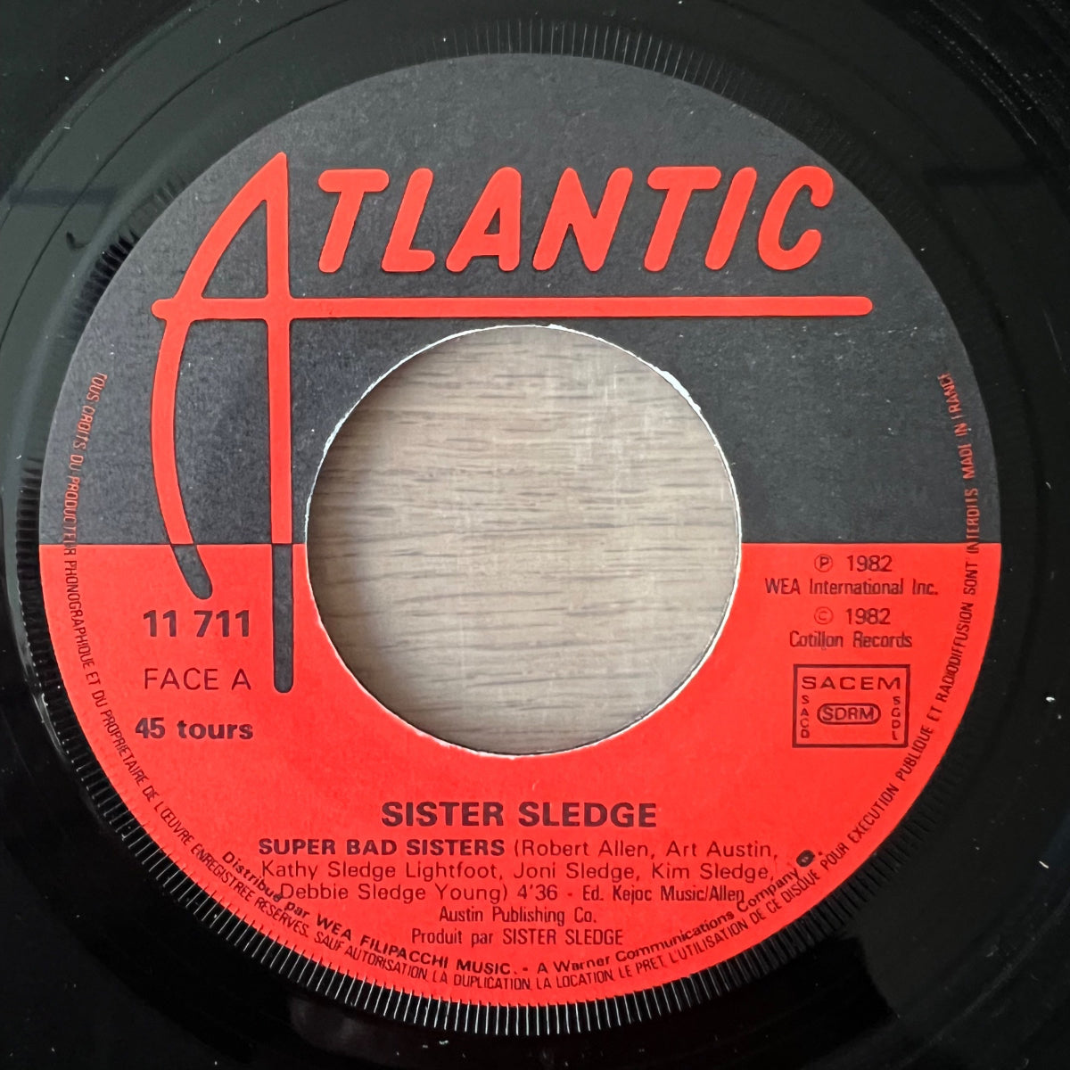 Sister Sledge - Super Bad Sisters / 1. France-Press. 1982 - (M-/VG++)