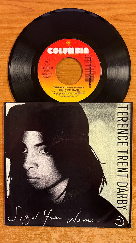 Terence Trent D'Arby - Sign You Name / 1. US-Press. 1987 - (M-/M-)