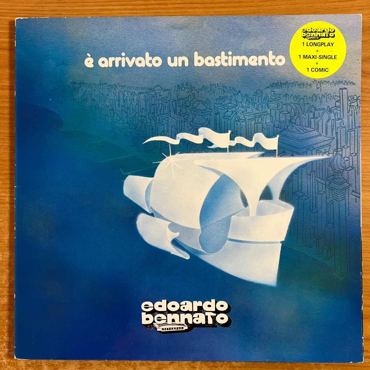 Edoardo Bennato - E Arrivato Ub Bastimento / 1. Swiss-Press. 1983 - Misprint - (M-/VG++)