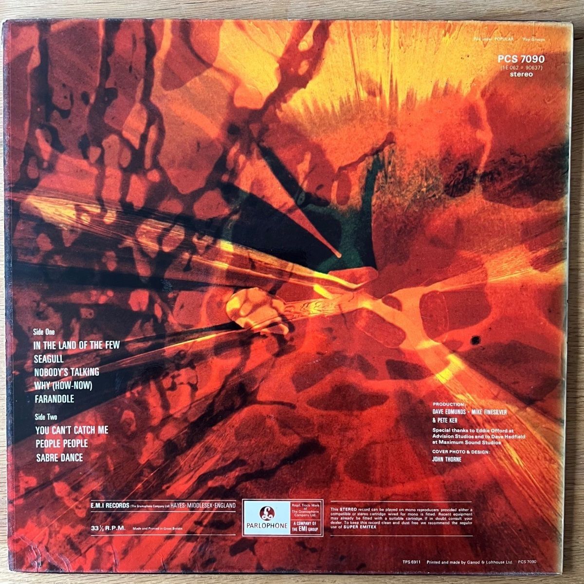Love Sculpture - Forms And Feelings / 1. UK-Press. 1969 - (M-/VG++)