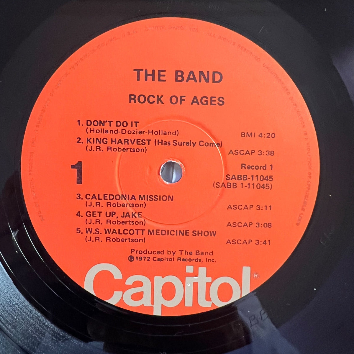 Band - Rock Of Ages / 2 LP - US-Press. 1975 - (M-/VG++)