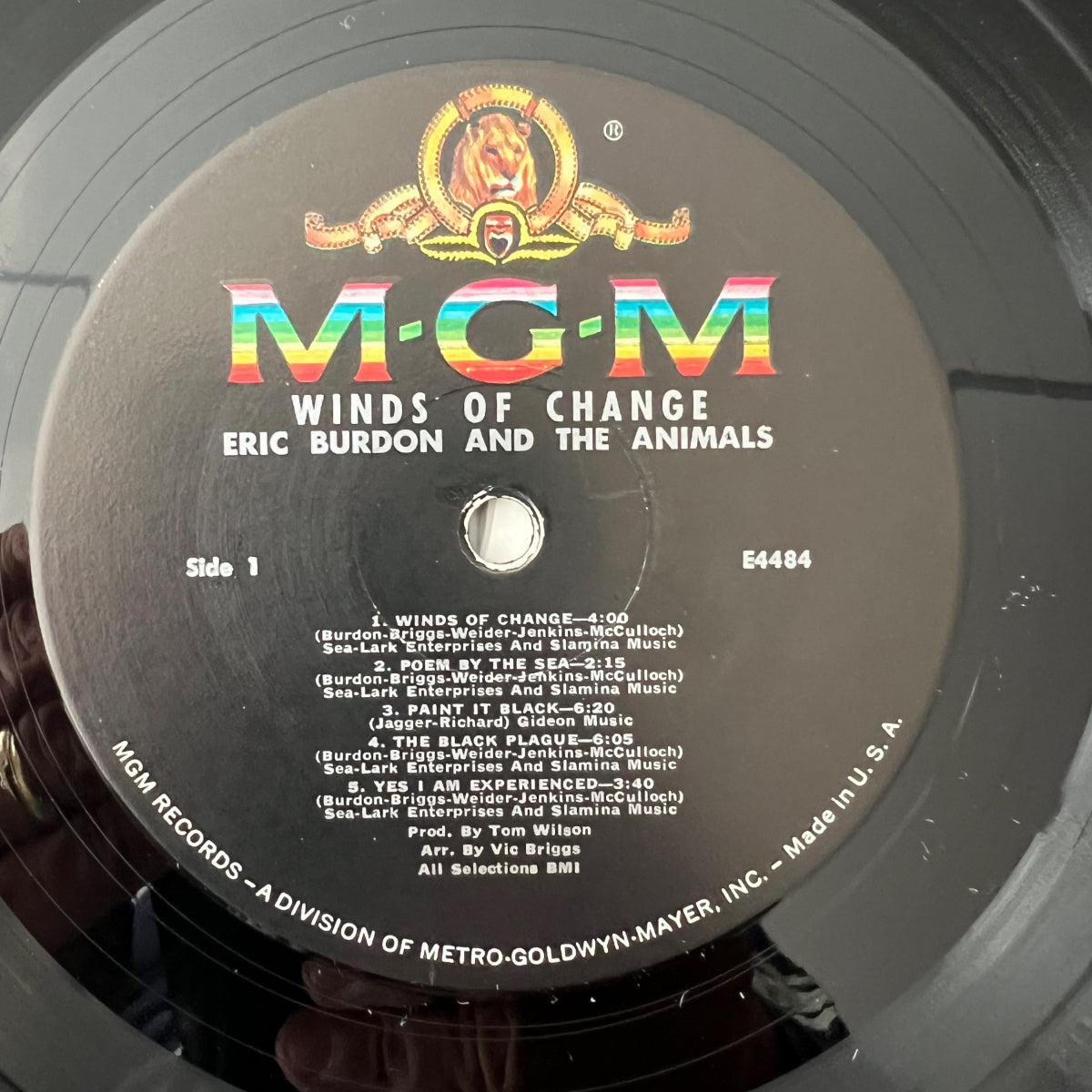 Eric Burdon & The Animals - Winds Of Change / 1. US-Press. 1967 - Mono - (M-/VG)