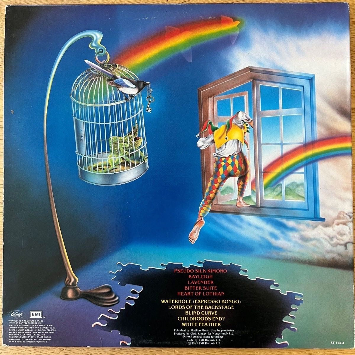 Marillion - Misplaced Childhood / 1. Canada-Press. 1985 - (M-/VG++)