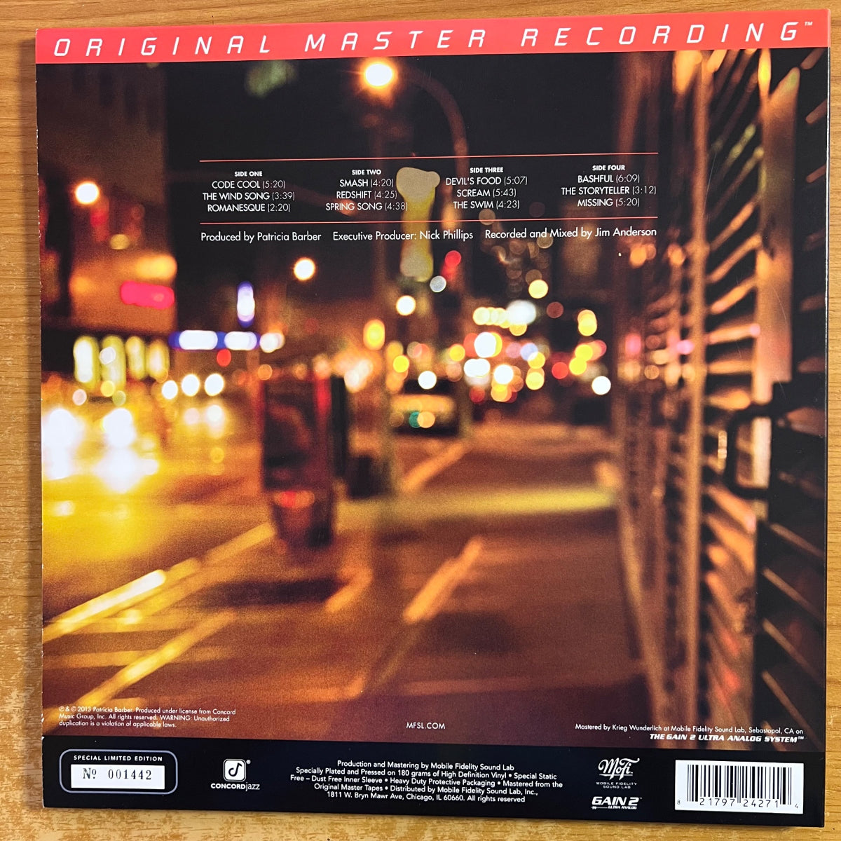 Patricia Barber - Smash / 2 LP - Audiophile Press. 2013  - (Mint)