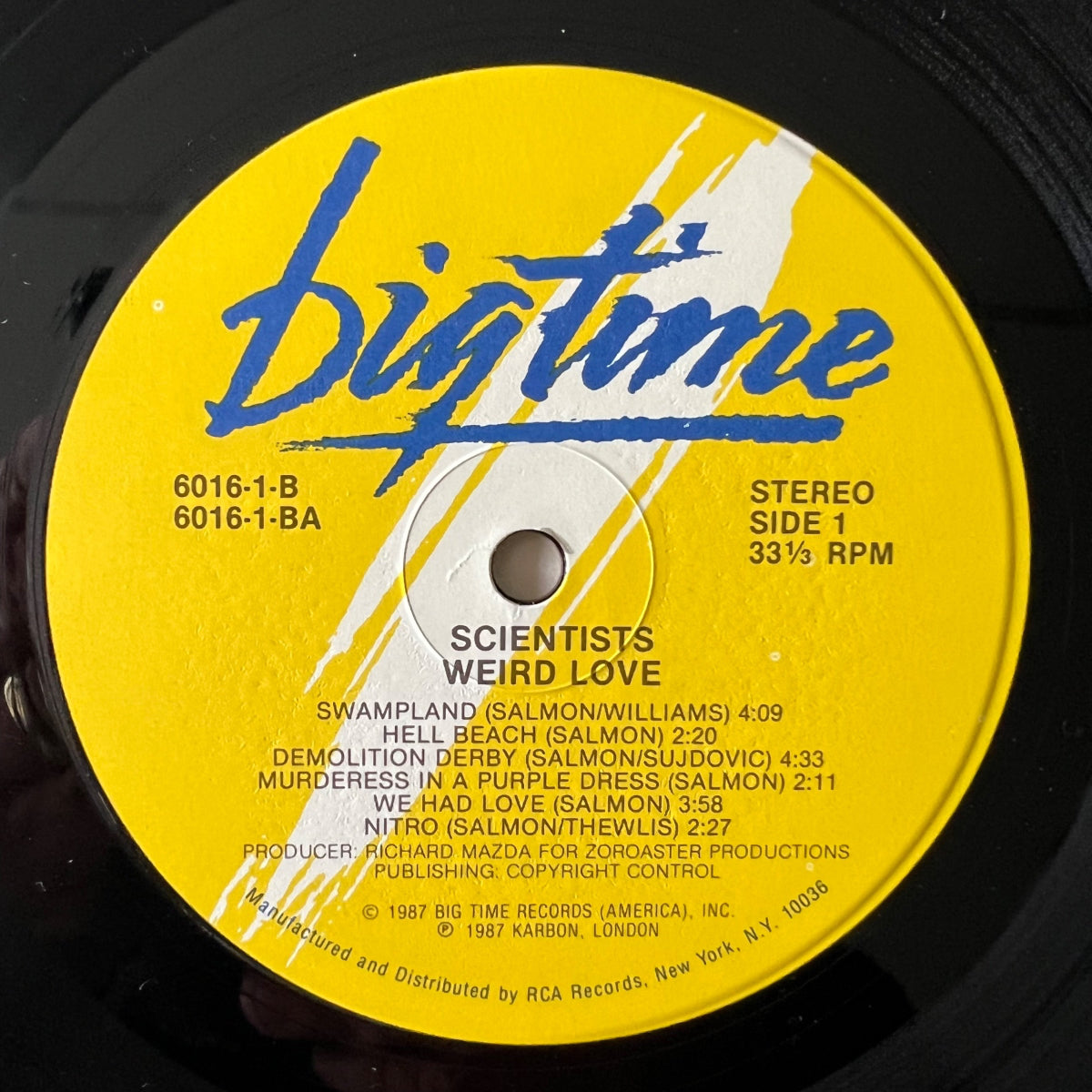 Scientists - Weird Love / 1. US-Press. 1987 - (M-/M-)