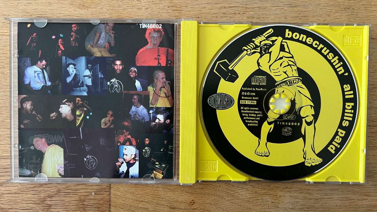 Bonecrushin' - All Bills Paid / CD - 1. D-Press. 1996 - (M-/M-)