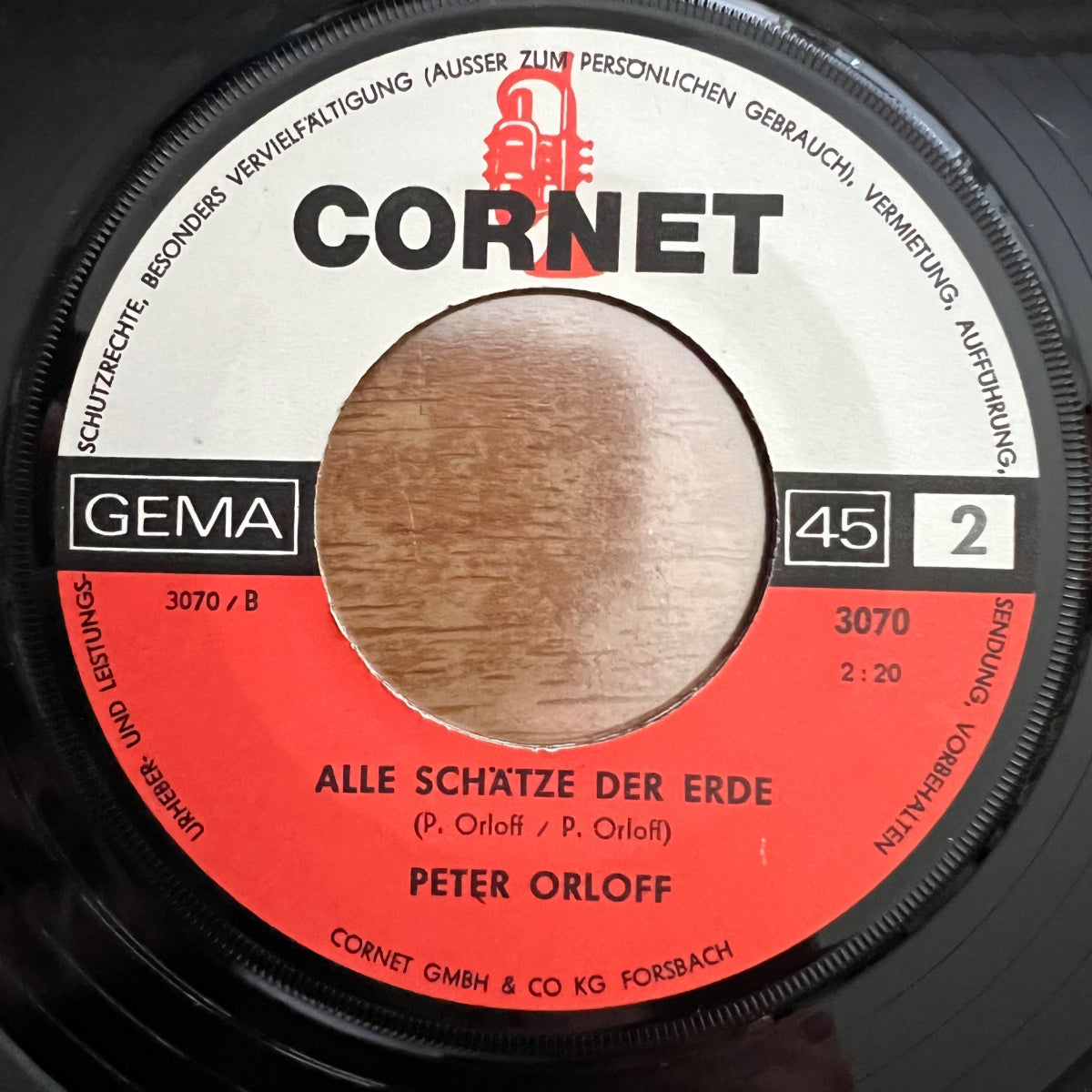 Peter Orloff - Gold Auf Der Strasse / 1. D-Press. 1968 - (VG+/VG)