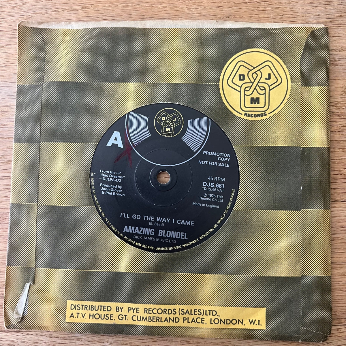 Amazing Blondel - I'll Go The Way I Came / 1. UK-Press. 1976 - (VG++/VG+)