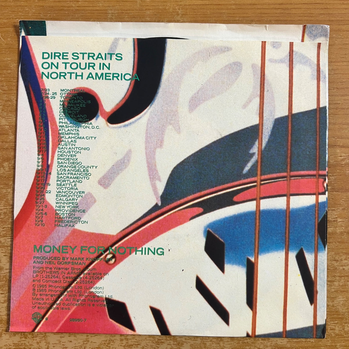 Dire Straits - Money For Nothing / 1. US-Press. 1985 - (M-/M-)