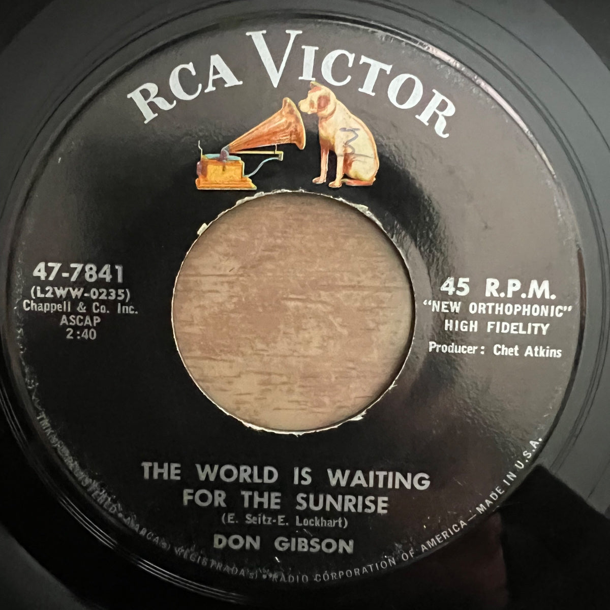 Don Gibson - What About Me / 1. US-Press. 1961 - (VG+/Neutral)