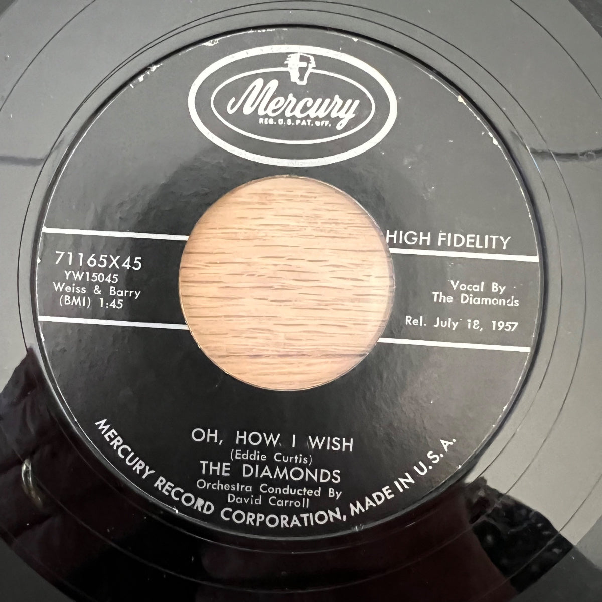 Diamonds - Zip Zip / 1. US-Press. 1957 - (VG+/Neutral)