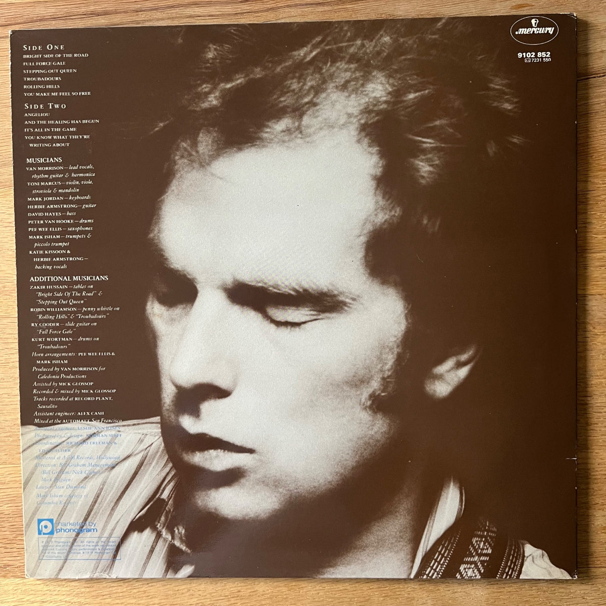 Van Morrison - Into The Music / 1. UK-Press. 1979 - (M-/VG+)