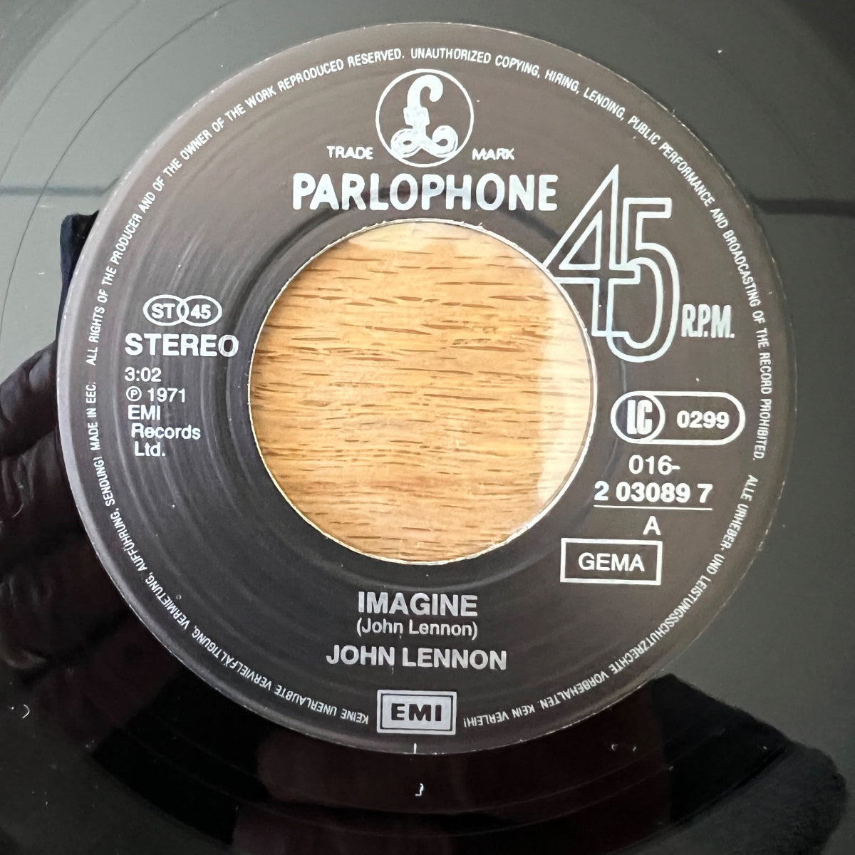 John Lennon - Imagine / 1re presse UE. 1988 - (M-/VG++)